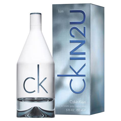 calvin klein in2u her 50ml|calvin klein in2u him 150ml.